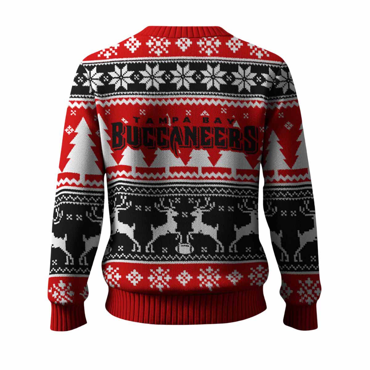 Buccaneers Reindeer Football 2025 Ugly Christmas Sweater Buccaneers Reindeer Football 2025 Ugly Christmas Sweater