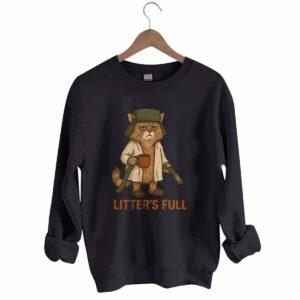 Cat Litter's Full Christmas Vacation Sweatshirt