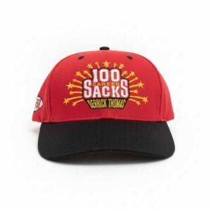 Chiefs 100 Career Sacks Derrick Thomas Hat Chiefs 100 Career Sacks Derrick Thomas Hat