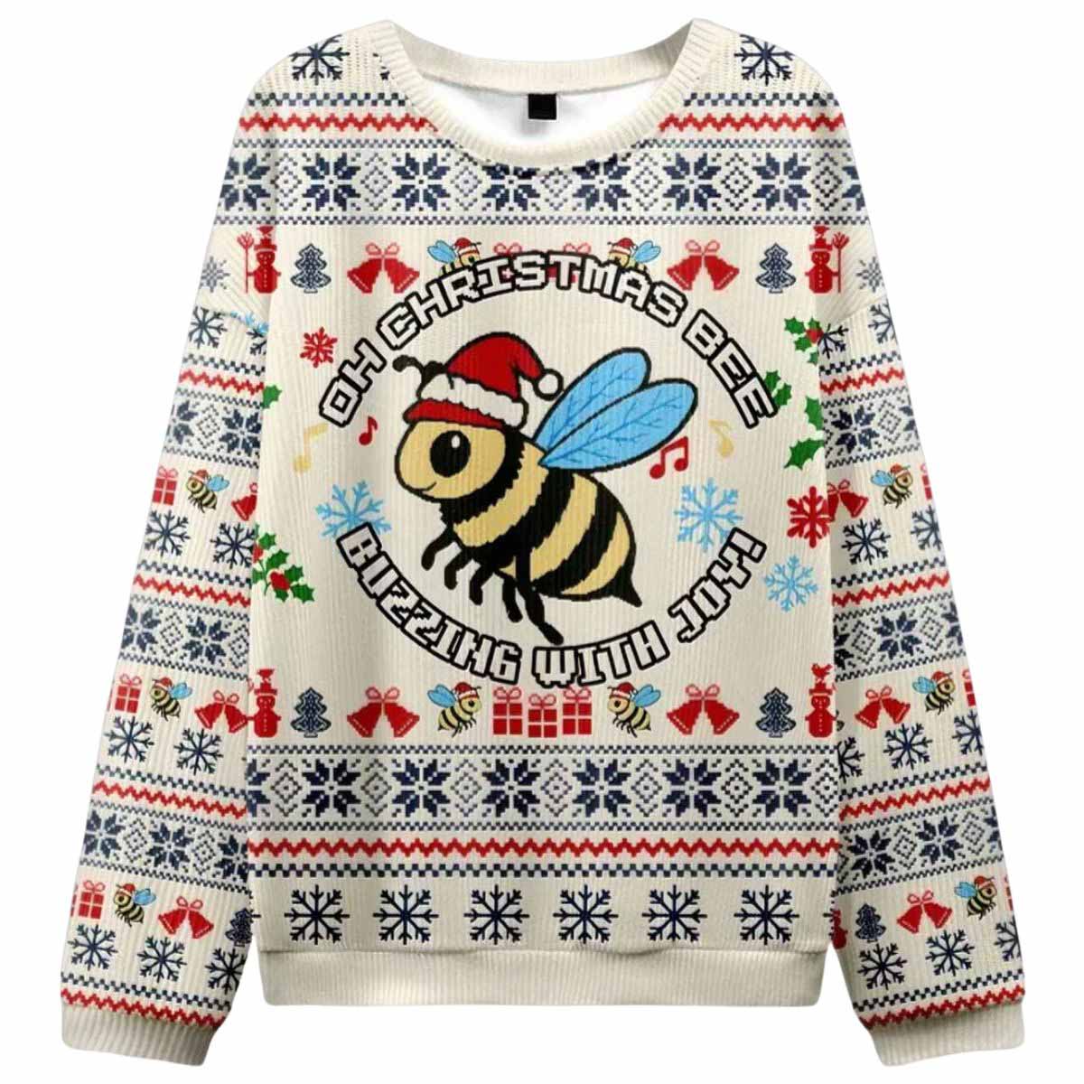 Christmas Bee Christmas Ugly Sweater Christmas Bee Christmas Ugly Sweater