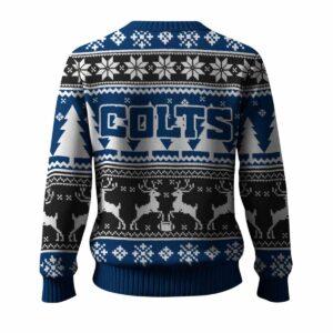 Colts Reindeer Football 2025 Ugly Christmas Sweater 1 Colts Reindeer Football 2025 Ugly Christmas Sweater