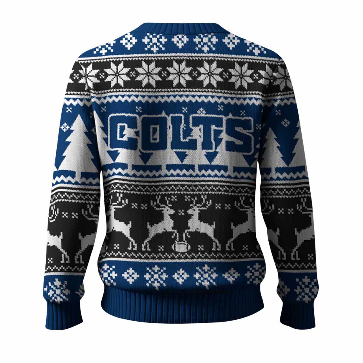 Colts Reindeer Football 2025 Ugly Christmas Sweater Colts Reindeer Football 2025 Ugly Christmas Sweater