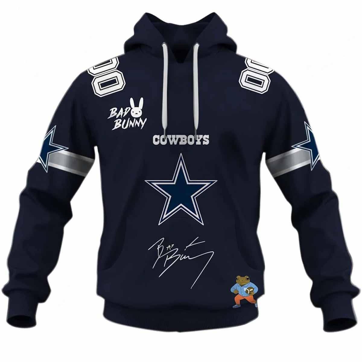 Cowboys x Bad Bunny Bowl LX 2025 2026 Hoodie Cowboys x Bad Bunny Bowl LX 2025-2026 Hoodie