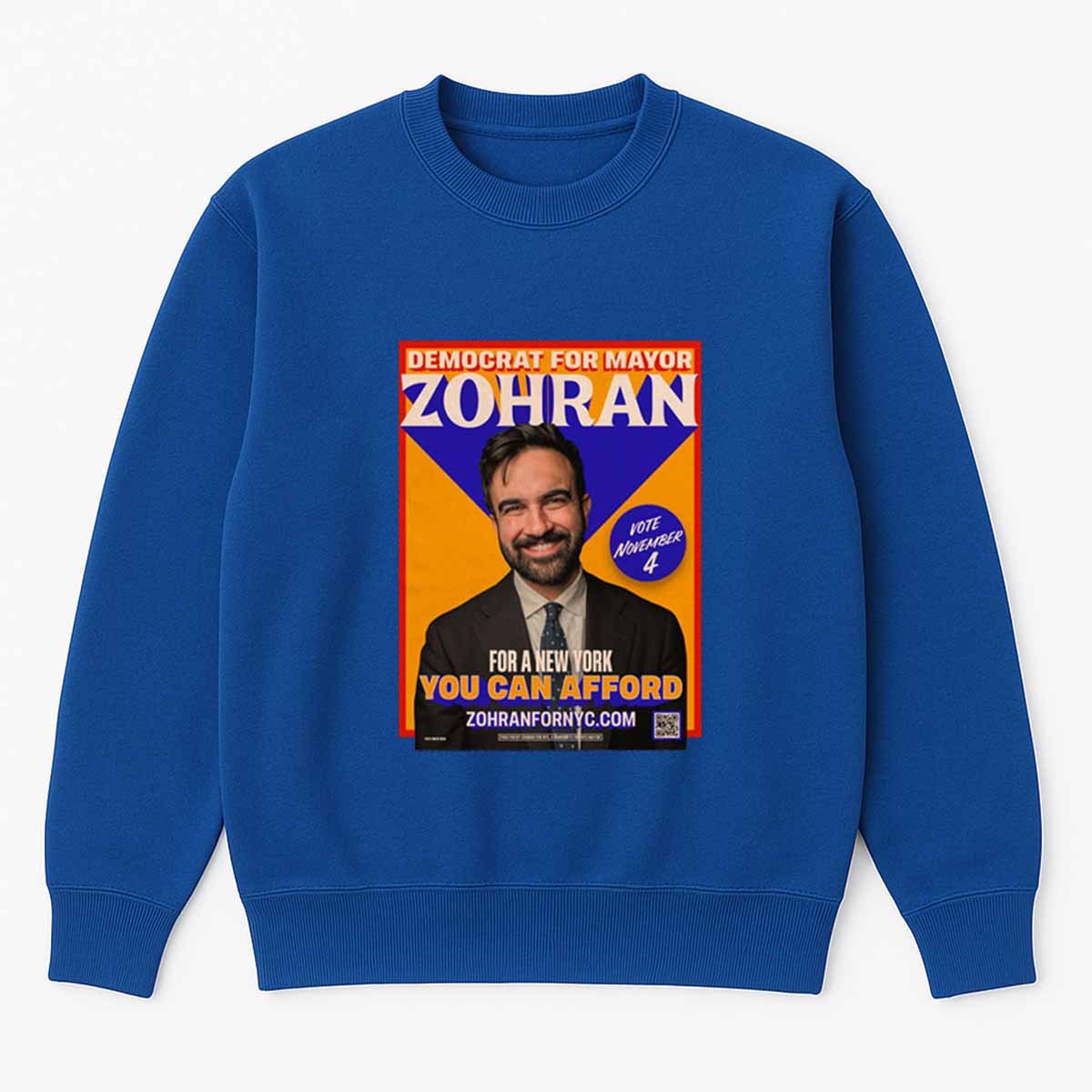 Democrat for Mayor Zohran Shirt Democrat for Mayor Zohran Shirt