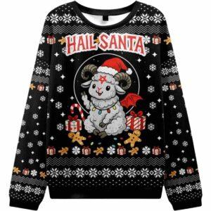 Devil Sheep Christmas Ugly Sweater