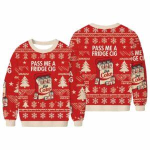 Diet Coke Cigarette Pack Ugly Christmas Sweater Diet Coke Cigarette Pack Ugly Christmas Sweater