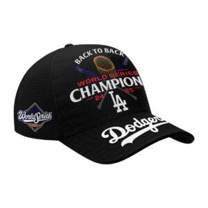 Dodgers Back To Back World Series 2025 Champions Hat 1 Dodgers Back To Back World Series 2025 Champions Hat