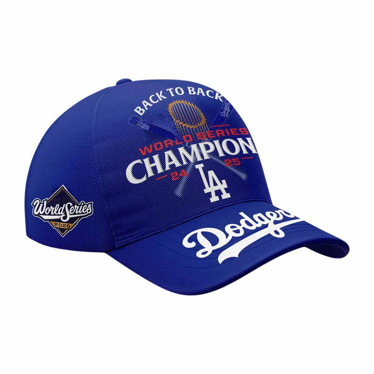 Dodgers Back To Back World Series 2025 Champions Hat Dodgers Back To Back World Series 2025 Champions Hat