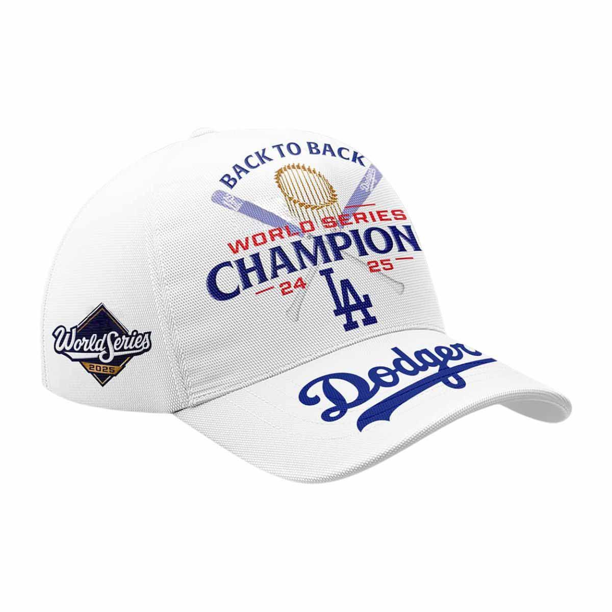 Dodgers Back To Back World Series 2025 Champions Hat Dodgers Back To Back World Series 2025 Champions Hat