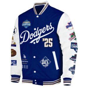 Dodgers World Series Champions 9X 2025 Baseball Jacket Dodgers World Series Champions 9X 2025 Baseball Jacket
