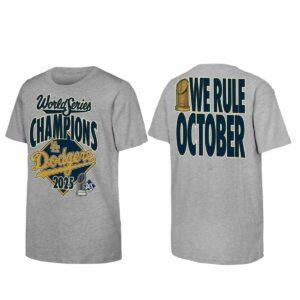 Dodgers World Series We Rule October 2025 Shirt Dodgers World Series We Rule October 2025 Shirt