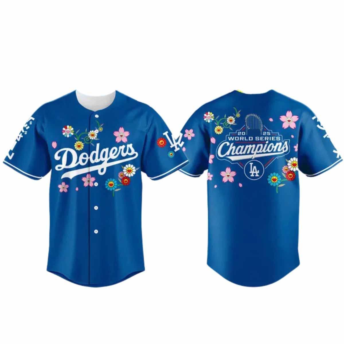 Dodgers x Takashi Murakami World Series Champions Jersey Dodgers x Takashi Murakami World Series Champions Jersey