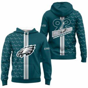 Eagles 92th Anniversary 1933 2025 Hoodie Eagles 92th Anniversary 1933 2025 Hoodie