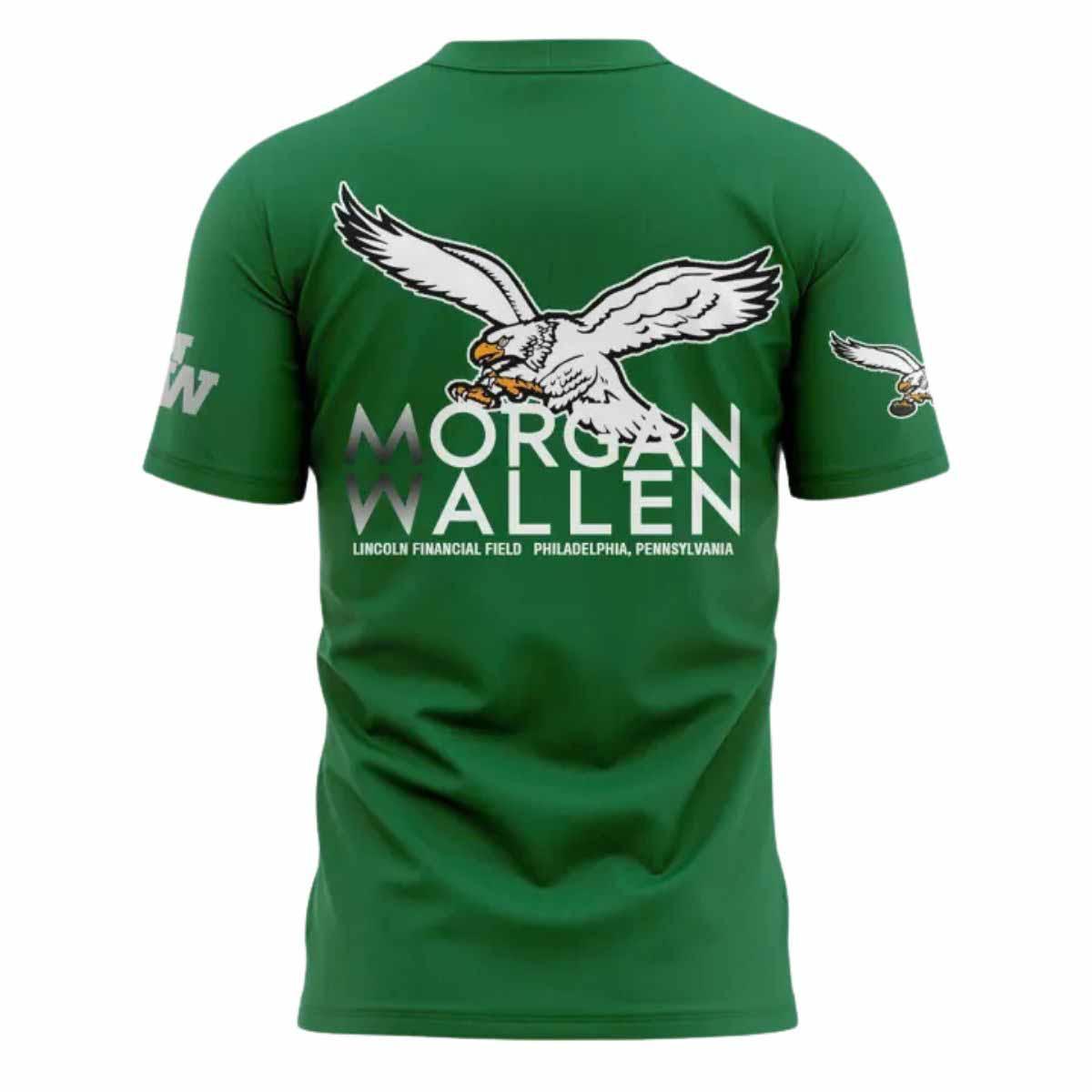 Eagles Morgan Wallen Green 2025 Shirt Eagles Morgan Wallen Green 2025 Shirt