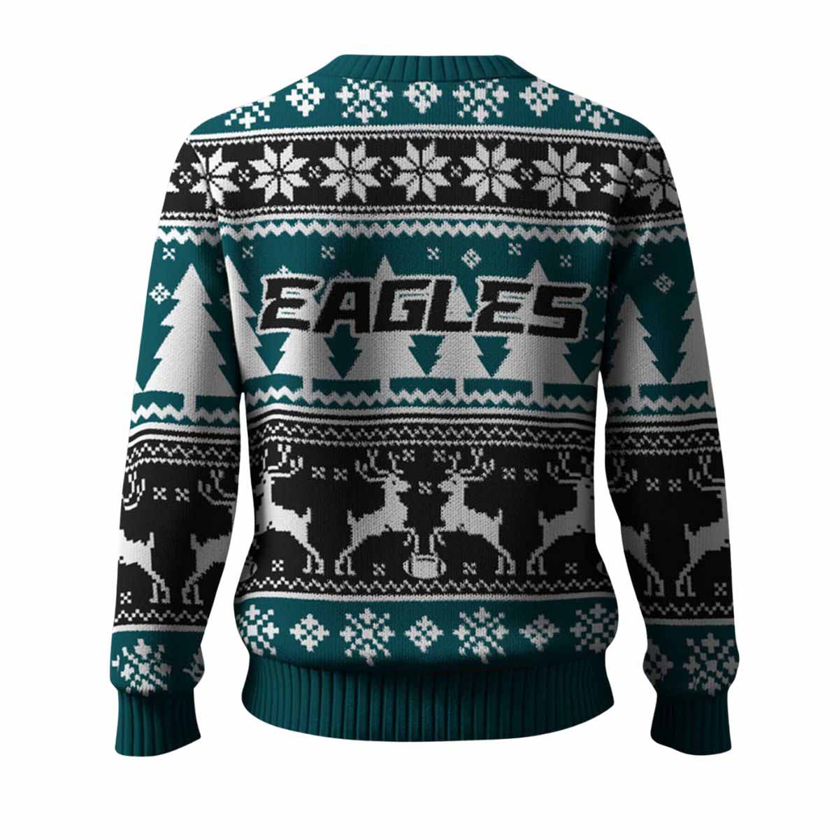 Eagles Reindeer Football 2025 Ugly Christmas Sweater Eagles Reindeer Football 2025 Ugly Christmas Sweater