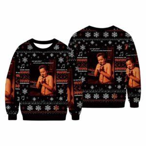 Gibby Singing iCarly Ugly Christmas Sweater