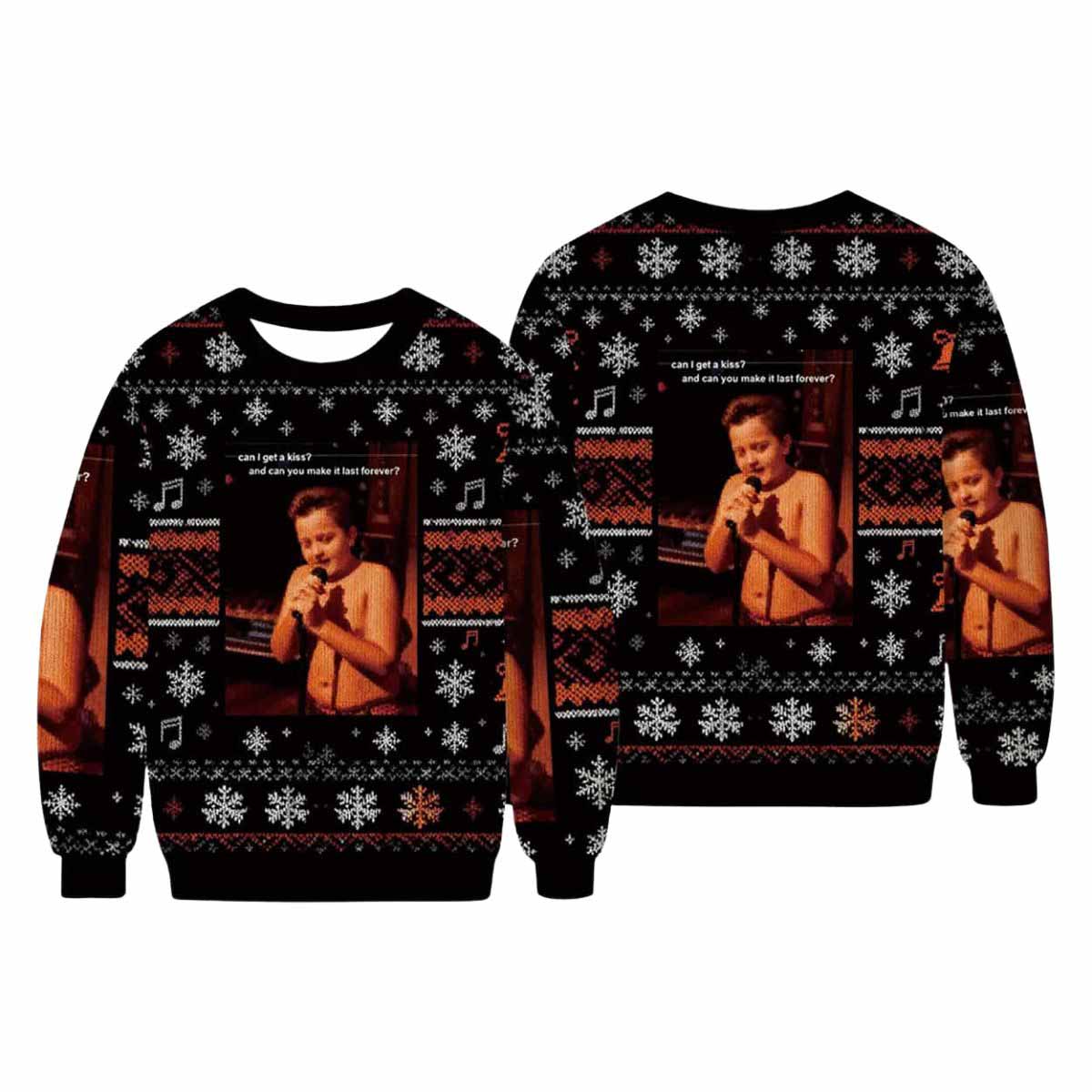 Gibby Singing iCarly Ugly Christmas Sweater Gibby Singing iCarly Ugly Christmas Sweater