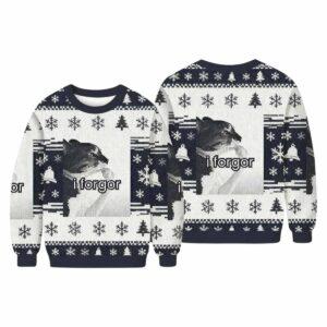 I Forgot Cat Meme Ugly Christmas Sweater I Forgot Cat Meme Ugly Christmas Sweater