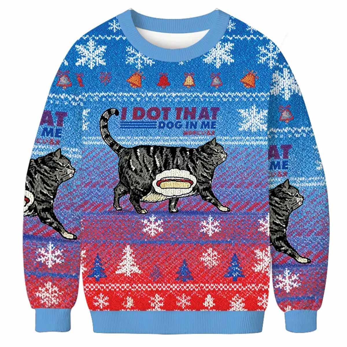 I Got That Dog In Me Japan Christmas Ugly Sweater I Got That Dog In Me Japan Christmas Ugly Sweater