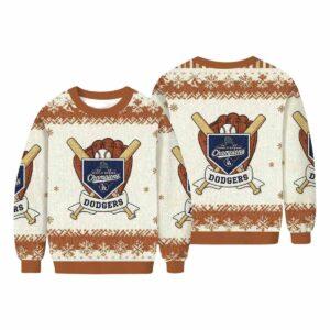 LA Dodgers 2025 World Series Champions Ugly Christmas Sweater LA Dodgers 2025 World Series Champions Ugly Christmas Sweater