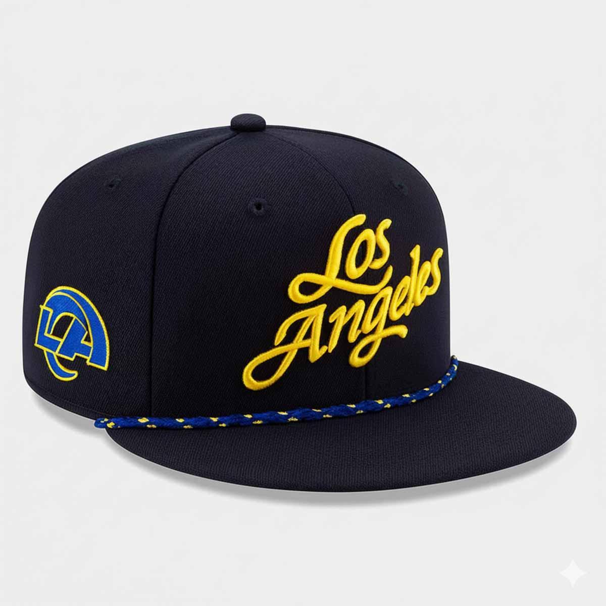 LA Rams 2025 Rivalries Midnight Mode Snapback Cap LA Rams 2025 Rivalries Midnight Mode Snapback Cap