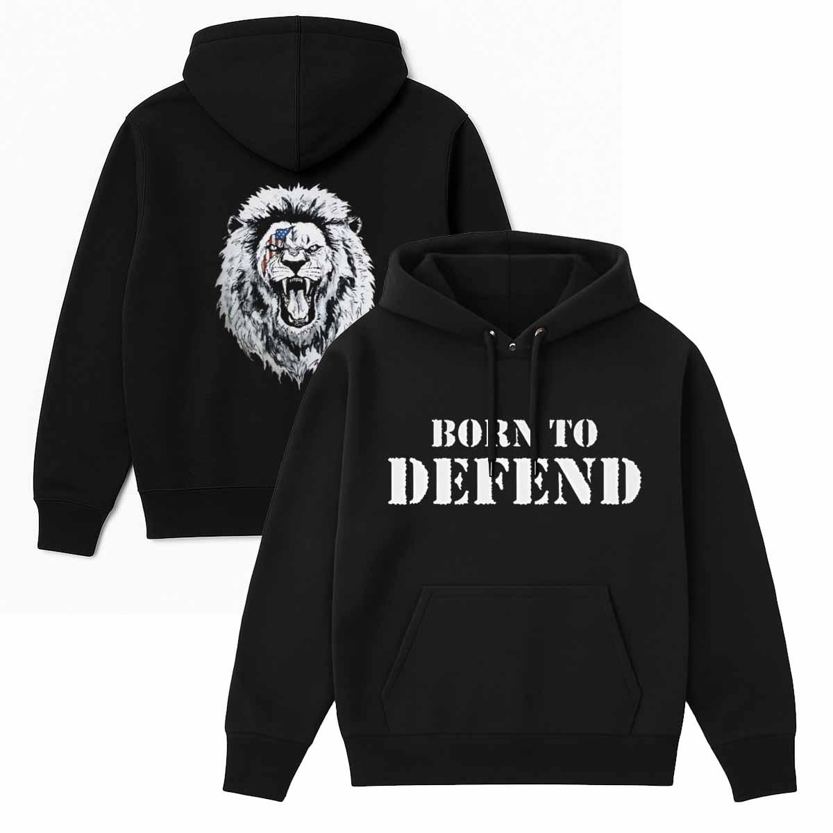 Lions Born To Defend 2025 Hoodie Lions Born To Defend 2025 Hoodie