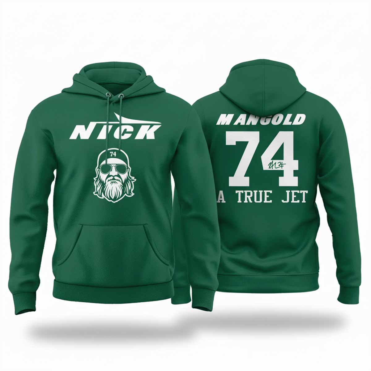 Nick Mangold A True Jet 2025 Hoodie Nick Mangold A True Jet 2025 Hoodie