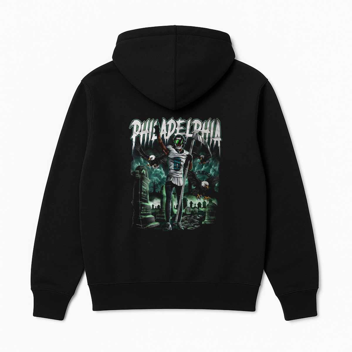 Nick Sirianni Slim Reaper Hoodie Nick Sirianni Slim Reaper Hoodie