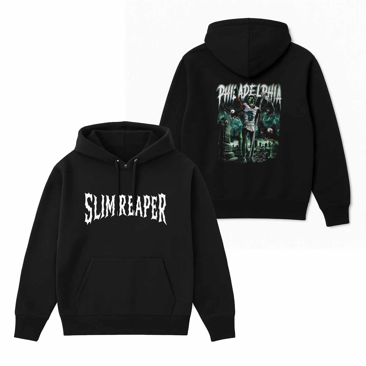 Nick Sirianni Slim Reaper Hoodie Nick Sirianni Slim Reaper Hoodie