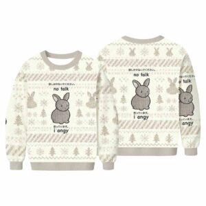 No Talk I Angy Ugly Christmas Sweater
