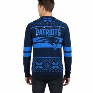 Patriots Rivalries Nor Easter 2025 Ugly Christmas Sweater 1 Patriots Rivalries Nor Easter 2025 Ugly Christmas Sweater