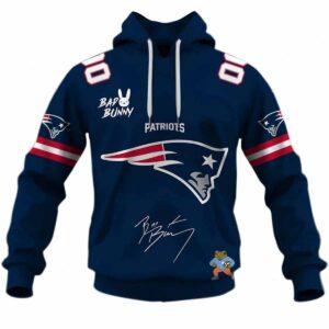 Patriots x Bad Bunny Bowl LX 2025-2026 Hoodie Patriots x Bad Bunny Bowl LX 2025-2026 Hoodie
