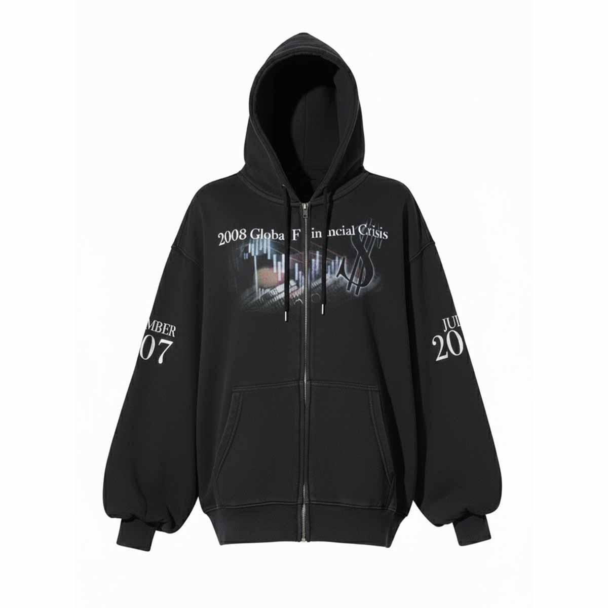 Rob Dillingham 2008 Global Financial Crisis Hoodie Rob Dillingham 2008 Global Financial Crisis Hoodie