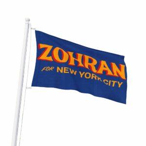 Zohran For New York City Flag Zohran For New York City Flag