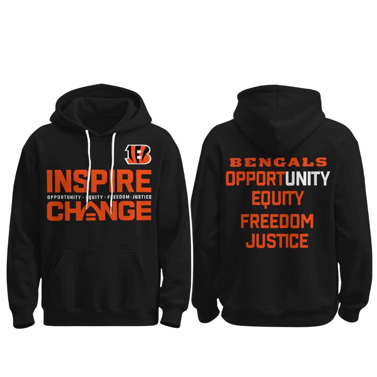 2025 Bengals Inspire Change Hoodie 2025 Bengals Inspire Change Hoodie