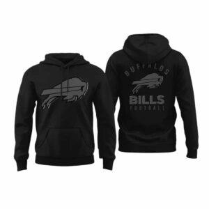 2025 Bills Back In Black Hoodie 2025 Bills Back In Black Hoodie