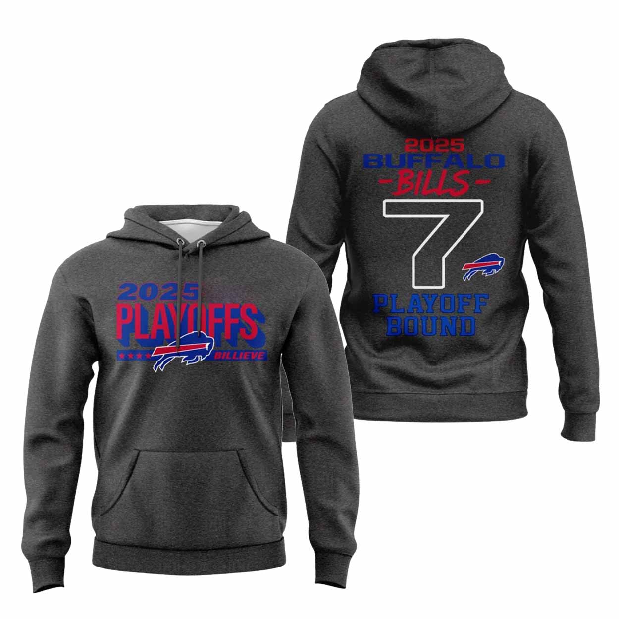 2025 Bills Playoff Bound Hoodie 2025 Bills Playoff Bound Hoodie
