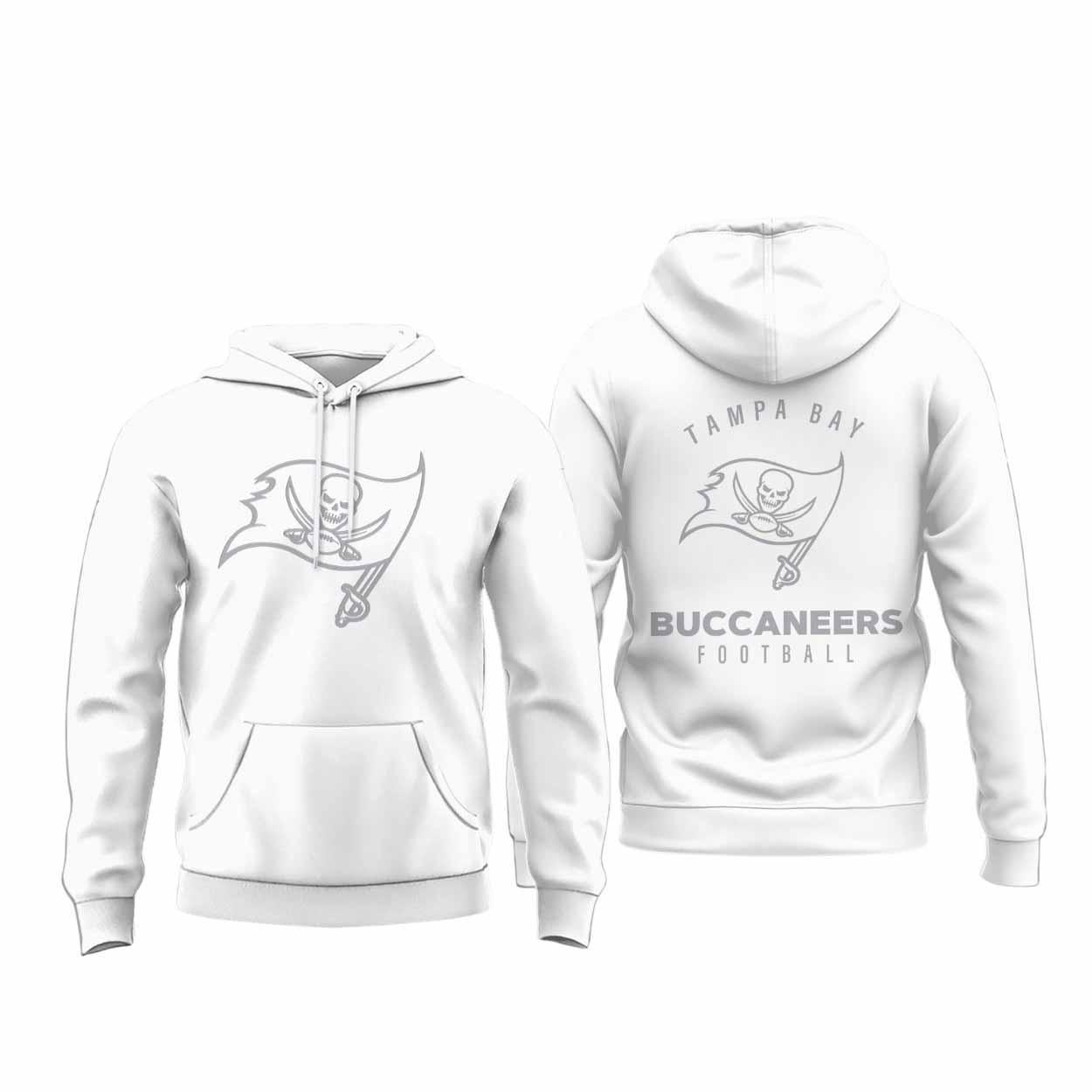 2025 Buccaneers White Out Hoodie 2025 Buccaneers White Out Hoodie