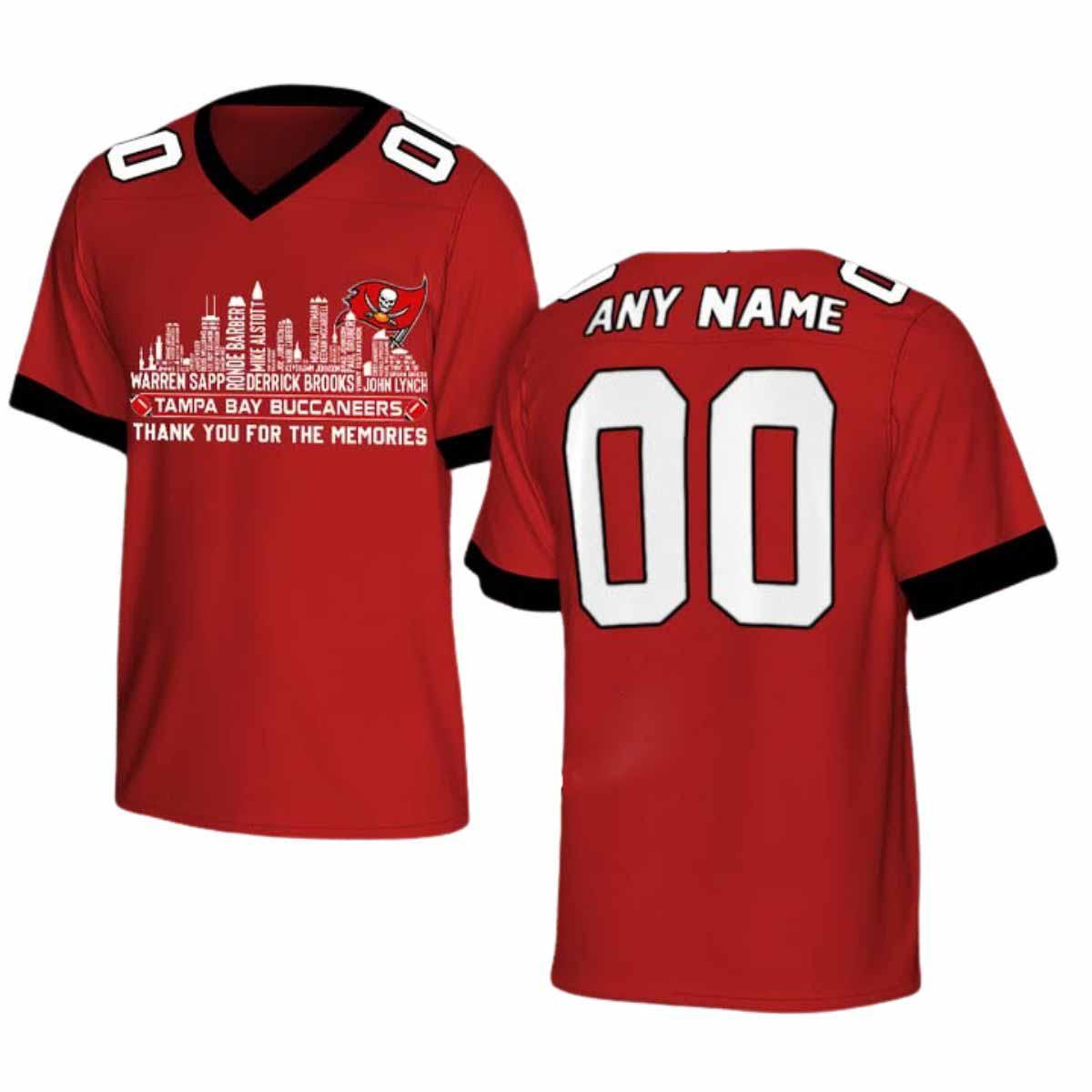 2025 Buccaneers x Legend City Skyline Football Jersey 2025 Buccaneers x Legend City Skyline Football Jersey