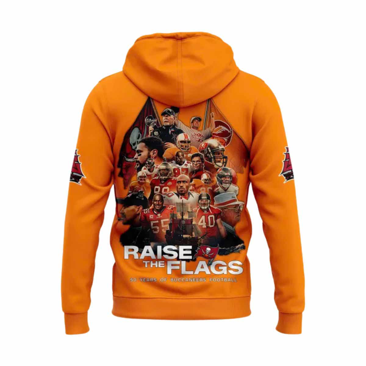 2025 Buccaneers x Raise the Flags Hoodie 2025 Buccaneers x Raise the Flags Hoodie