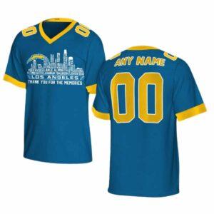 2025 Chargers x Legend City Skyline Football Jersey 2025 Chargers x Legend City Skyline Football Jersey