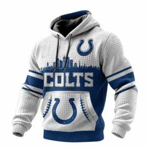 2025 Colts City Skyline Waffle Hoodie 2025 Colts City Skyline Waffle Hoodie