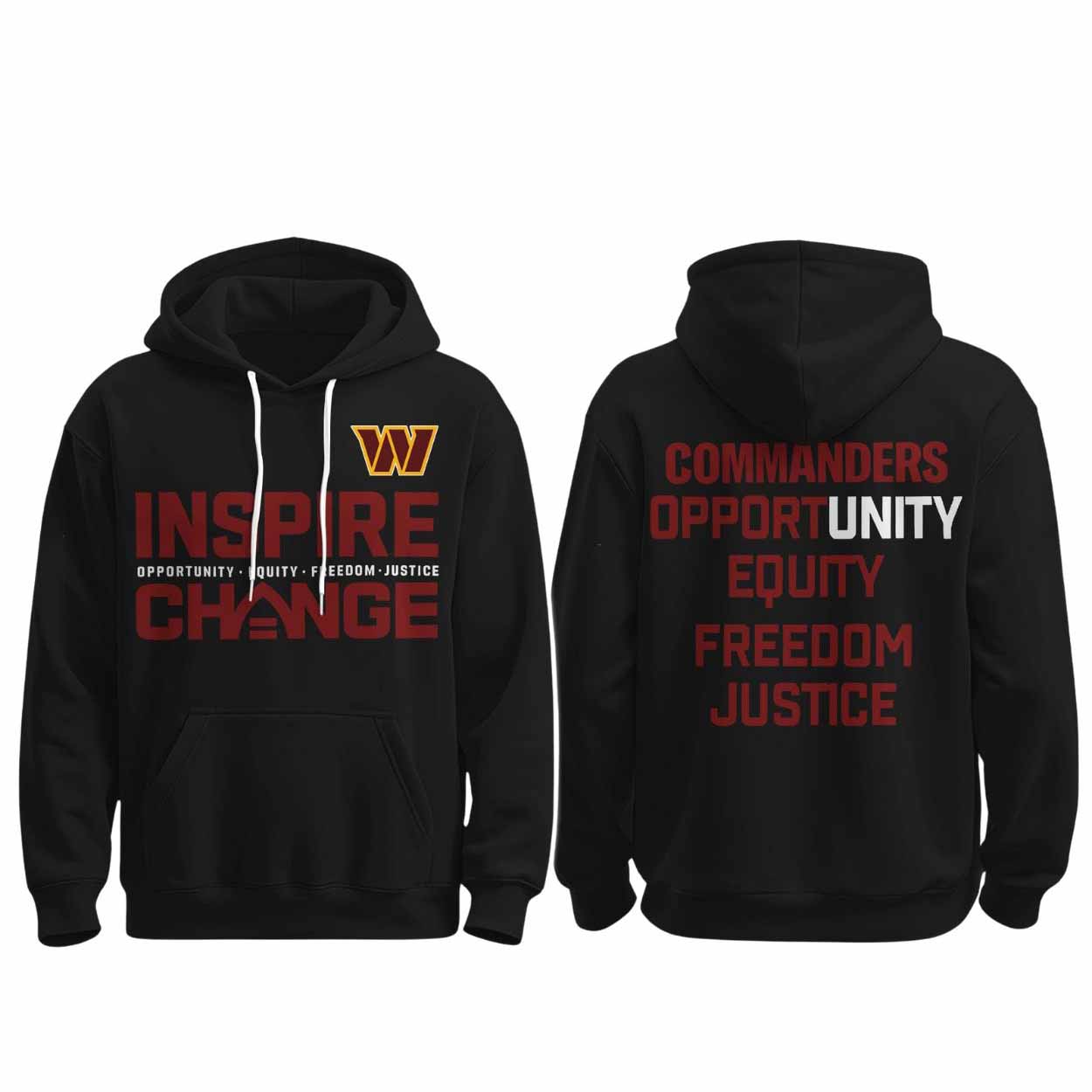 2025 Commanders Inspire Change Hoodie 2025 Commanders Inspire Change Hoodie