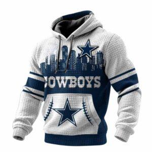 2025 Cowboys City Skyline Waffle Hoodie 2025 Cowboys City Skyline Waffle Hoodie