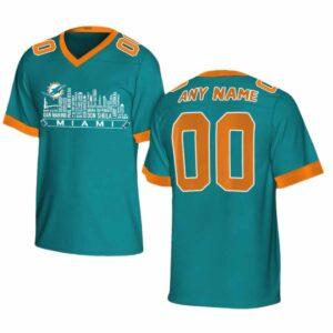 2025 Dolphins x Legend City Skyline Football Jersey 2025 Dolphins x Legend City Skyline Football Jersey