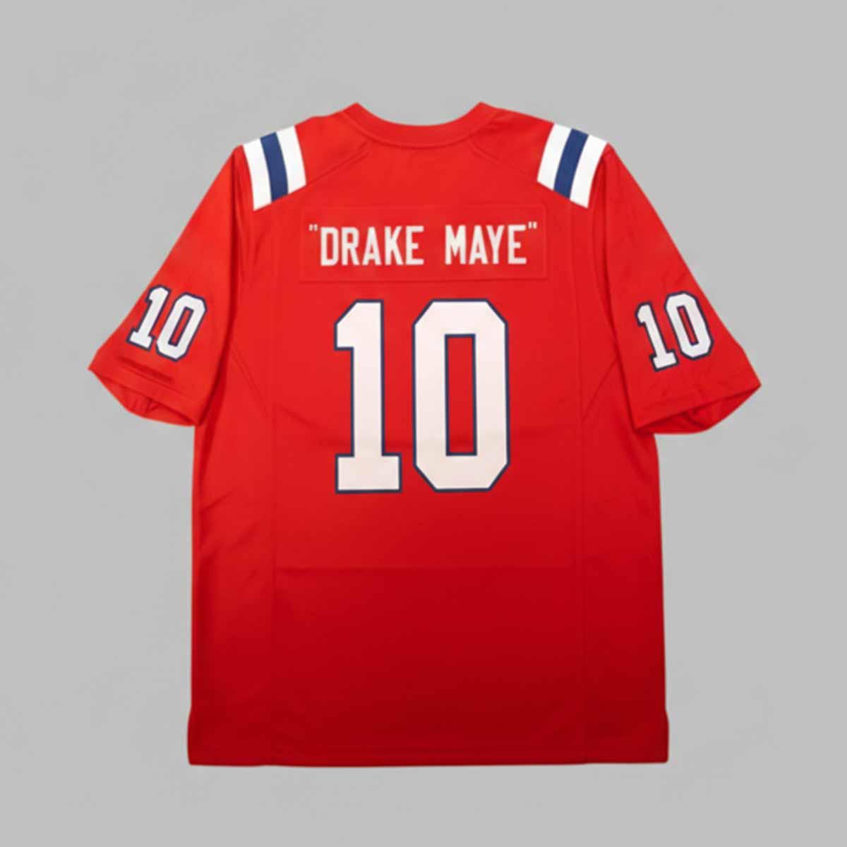 2025 Drake Maye Patriots Giveaway Jersey 2025 Drake Maye Patriots Giveaway Jersey
