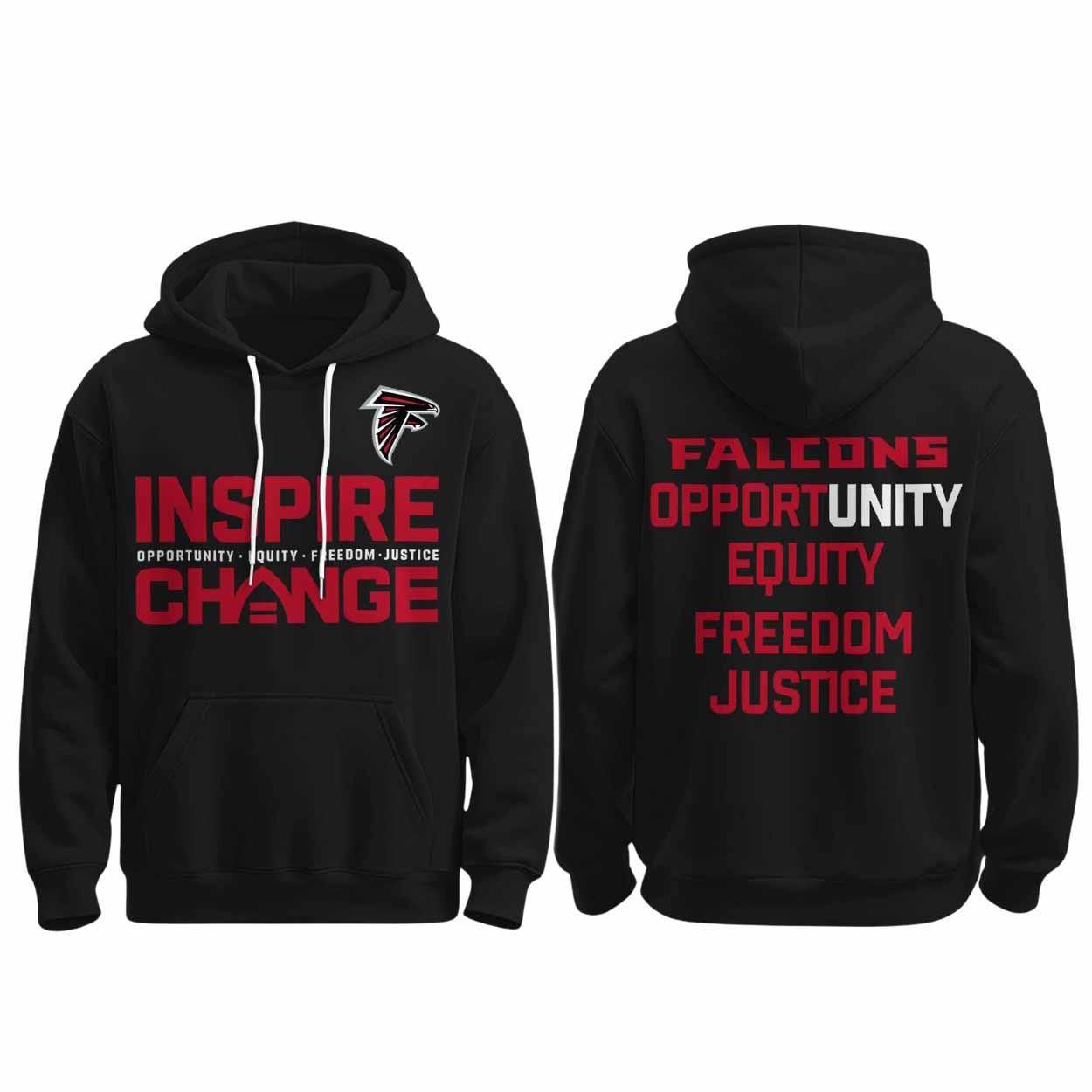 2025 Falcons Inspire Change Hoodie 2025 Falcons Inspire Change Hoodie