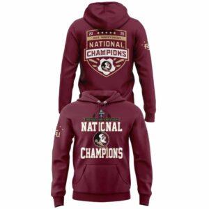 2025 Florida State Football Women's Soccer National Champions Hoodie 1 2025 Florida State Football Women's Soccer National Champions Hoodie