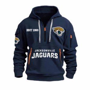 2025 Jaguars Est 1993 Quarter Zip Hoodie 2 2025 Jaguars Est 1993 Quarter Zip Hoodie