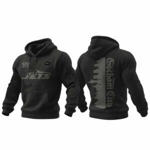 2025 Jets Rivalries Gotham City Waffle Hoodie 2025 Jets Rivalries Gotham City Waffle Hoodie
